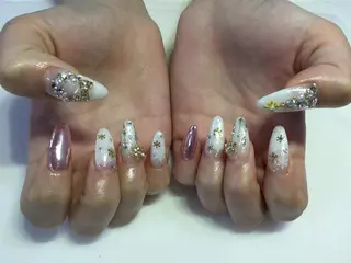 ネイル 💎🐰 saki. m 🐰💎のネイルデザイン