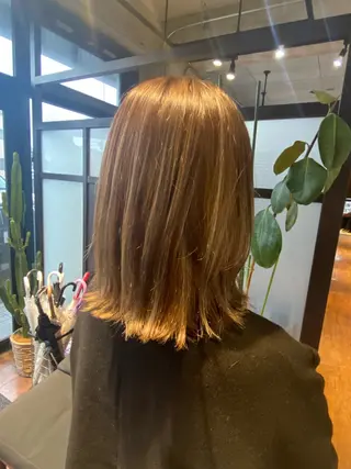 ミディアム カラー Nﾟ秋田店【副店長】 aiのヘアスタイル