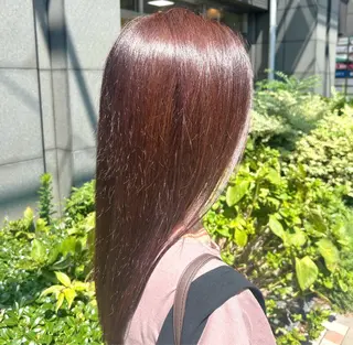 カラー 栄 こずえのヘアスタイル