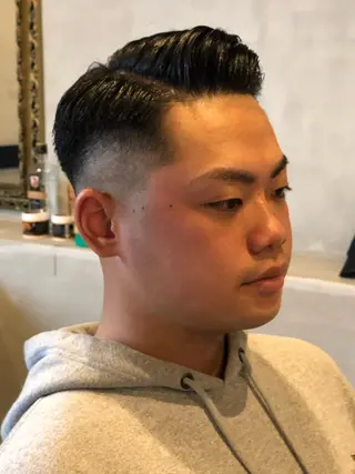 ショート メンズ BARBER SHOP FOURSEASON所属・OHNISH RYUSEIのヘアスタイル