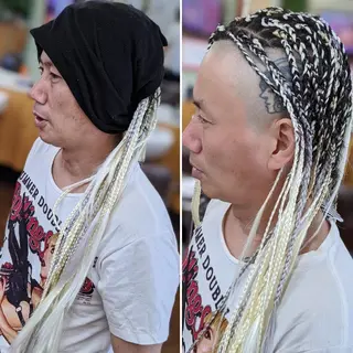 ロング メンズ scamp ★のヘアスタイル