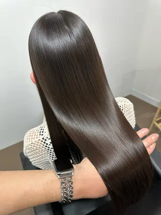 ロング 川元 春奈のヘアスタイル