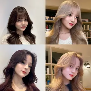 ミディアム Maison Annex【心斎橋/レイヤーカット/ブリーチなしダブルカラー/髪質改善カラー】所属・レイヤーカット/ 心斎橋　MACOのヘアスタイル