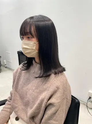 ミディアム カラー キッズ オトナヘア🌸 harukaのヘアスタイル