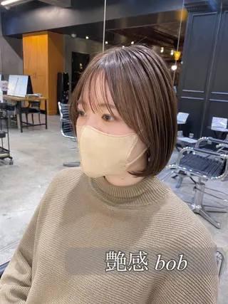 ショート カラー Ms.CHARM所属・透明感カラー🌿 グレージュ🐺陽介のヘアスタイル