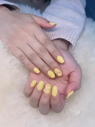 ミディアム 💜MIYA nail川崎店のネイルデザイン