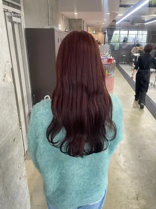 ロング キッズ 鈴木瑛里／ブロンド ベージュ／男女のヘアスタイル