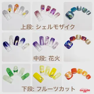 ネイル corazon所属・ネイリスト aicoのネイルデザイン