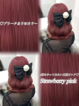 ミディアム 松村 知佳のヘアスタイル