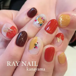 ネイル Arowa 伊田のネイルデザイン