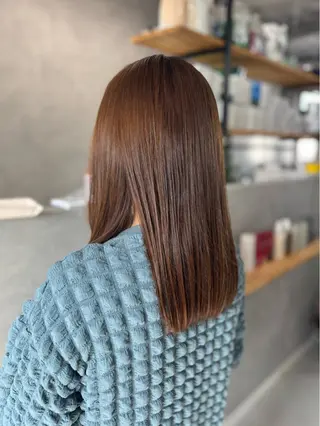 セミロング 野並 令弥のヘアスタイル