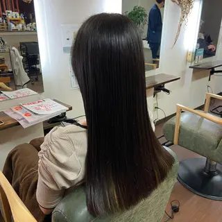 ロング カラー インナーカラー指名 No.1菊池柊真のヘアスタイル