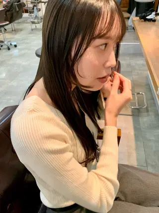 ロング カラー gotoday shaire salon 神戸三宮所属・ショート/パーマ/ MIOのヘアスタイル