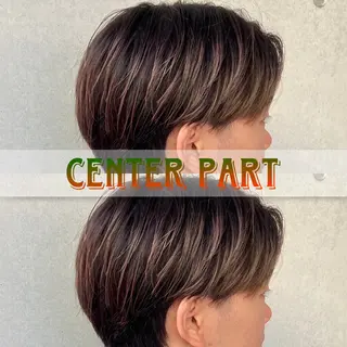 ショート カラー メンズ 湘南のパーマ職人 🔥清水琉葵🔥のヘアスタイル