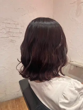 カラー 佐竹 渚のヘアスタイル