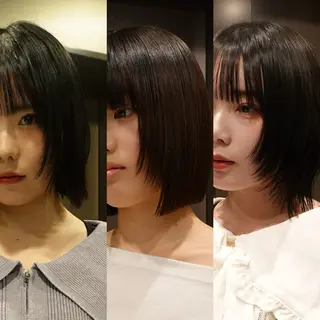 ミディアム HARUKI MINATO JAPAN 東京店所属・Hiroki Kawadaのヘアスタイル