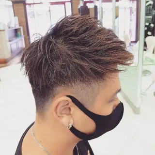 ショート ヘアアレンジ メンズ 🐺デザインウルフ / 一ノ瀬 凌🐺のヘアスタイル