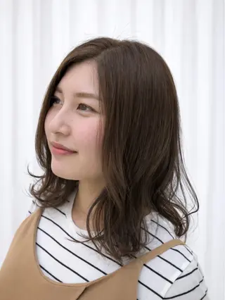 ミディアム カラー 中原由貴 /WILLOW京橋のヘアスタイル