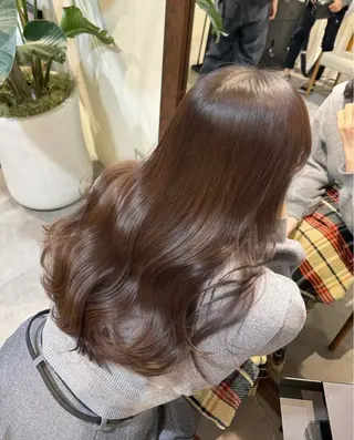 ロング カラー roka所属・ayaka♡ 柔らかカラーのヘアスタイル