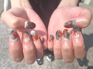 ネイル 前田 萌のネイルデザイン