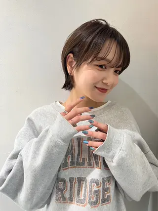 ショート 大宮/ボブ/縮毛矯正 大瀧菜月のヘアスタイル