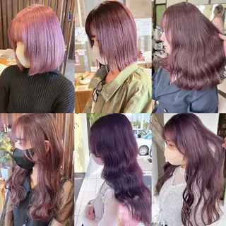 ロング カラー 具志 正太のヘアスタイル