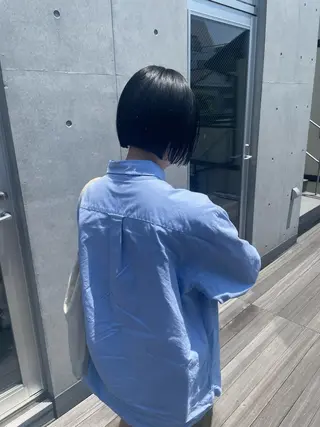 ショート カラー 佐伯 和佳のヘアスタイル