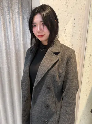 ミディアム カラー mai / linoah˚✧のヘアスタイル