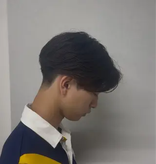 パーマ メンズ ニュアンス/フェザー /ウルフ/伶馬のヘアスタイル