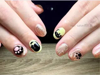 ネイル パラジェル登録店 爪と猫NANAMIのネイルデザイン