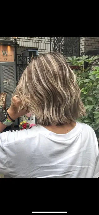 ショート カラー 新宿/韓国風レイヤー 髪質改善/ジャッキーのヘアスタイル