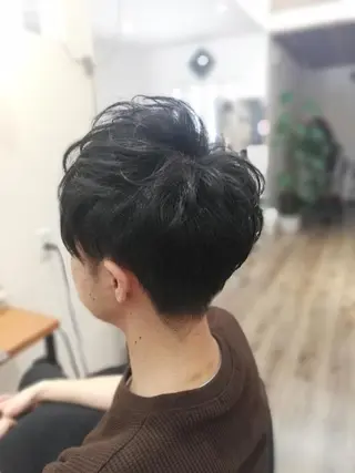 メンズ ショート 北林 弘展のヘアスタイル