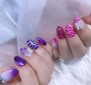 ネイル 高草木 桃香のネイルデザイン