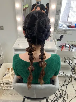 ヘアアレンジ Jammming🌺 ここあ/ヘアメサロンのヘアスタイル