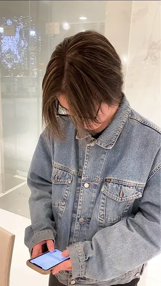 カラー メンズ AVANCE KAKOのヘアスタイル