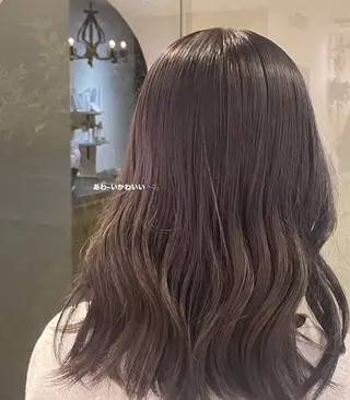 ミディアム 南場 智美のヘアスタイル