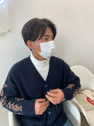 メンズ SUNC🍀大熊 花奈絵🍀のヘアスタイル