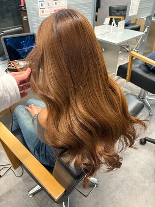 ロング カラー 𝑲𝒊𝒏𝒈 𝑴𝒂𝒚𝒖🌺のヘアスタイル