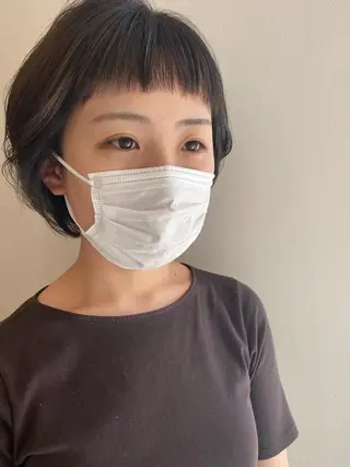 ショート カラー レイヤー/ウルフ🤎 mayo.のヘアスタイル