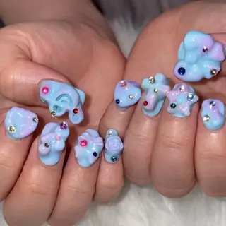 ネイル 👽個性派ネイル🎀 komachiのマツエク・マツパデザイン