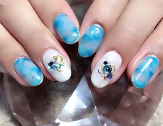 ネイル ネイル/耳つぼ /新ホワイトニングのネイルデザイン