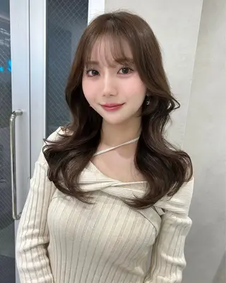 ロング Lond mare レイヤーカット/韓国のヘアスタイル