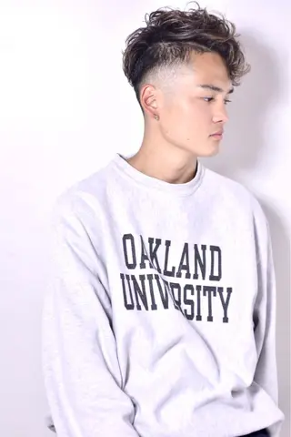 ショート カラー パーマ メンズ メンズ支持率No.1 KAIのヘアスタイル