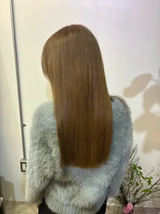 カラー ness 一花のヘアスタイル