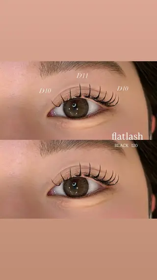 マツエク・マツパ prize iris ASUKAのマツエク・マツパデザイン