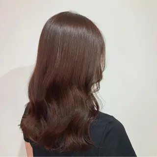セミロング カラー HARUKA韓国ヘア /Luana梅田のヘアスタイル