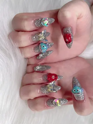 セミロング ネイル 《LB》ラブリエ Nail&eyeのマツエク・マツパデザイン