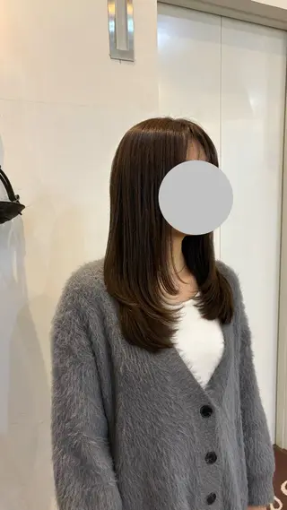ロング 坂本 菜摘のヘアスタイル