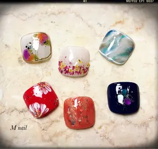 ネイル M nail 市原市ちはら台のネイルデザイン