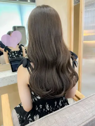 ロング カラー 全席個室美容室 Zina 十条 髪質改善＆トリートメント所属・髪質改善&透明感 ⭐️高本裕基のヘアスタイル